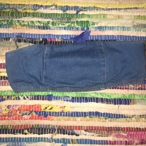 Fashion Nova Denim Bandeau